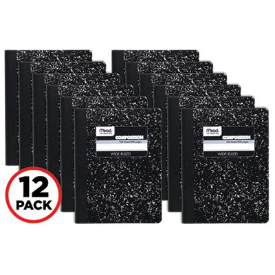 NOTEBOOK,COMPSTN,12/PK,BK