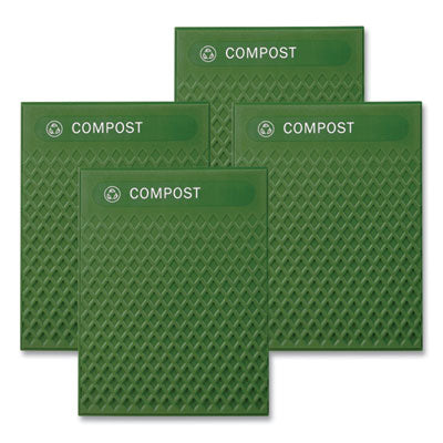 PANEL,PLASTIC,COMPOST,4/C