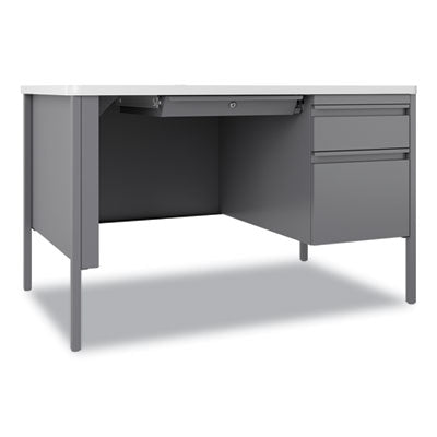 DESK,30X48,SNGL TCH,PL/WH