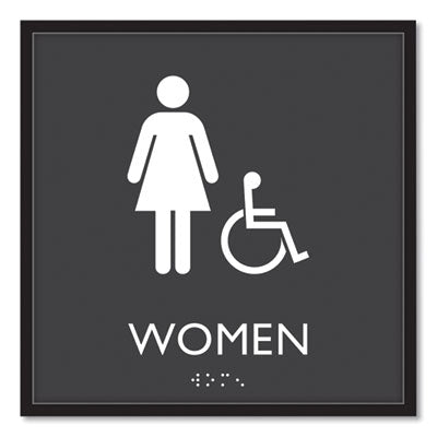 SIGN,WOMEN ACCESSIBLE,BK