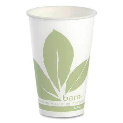 CUP,12OZ TRD PPR, BARE