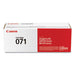 TONER,CARTRIDGE 071,BK