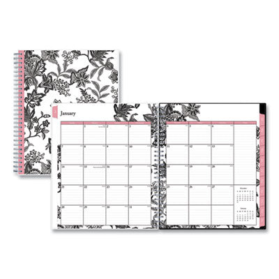 PLANNER,BARC,MNTH,8X10,BK