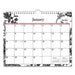 CALENDAR,WALL,11X8.75,BK