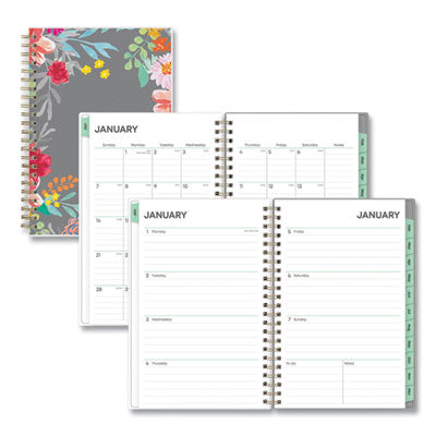 PLANNER,SOPHIE,5X8,WM,GY