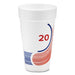 CUP,20OZ,FOAM,RD