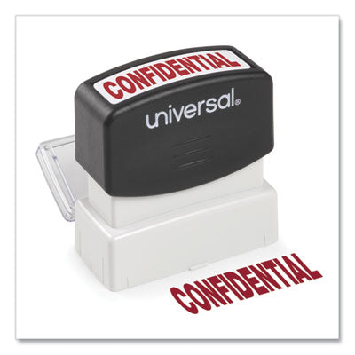 STAMP,UNV MES CONFIDTL,RD