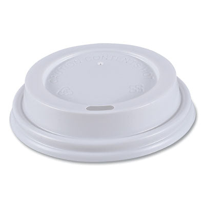 LID,DOME,8OZ,WH