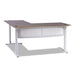 DESK,L SHAPE,WHITE,BG