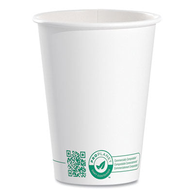 CUP,PPR,PLA,12OZ,50PK,WH