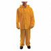 E0133 Rain Suit w/Jacket/Bib Unrated Yellow L