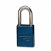 E7787 Lockout Padlock KA Blue 1-7/8 H PK12