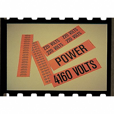 Conduit/Voltage Marker 120/208 Volts PK5