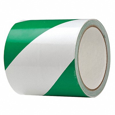 E7742 Floor Tape Green/White 4 inx54 ft Roll