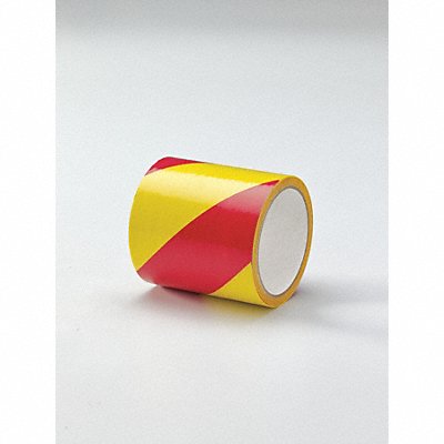 E7742 Floor Tape Pink/Yellow 4 inx54 ft Roll