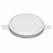 Capseal White Round Steel Drums PK10