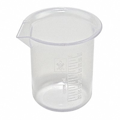 Beaker 100 mL 72 mm H 51 mm Dia PK12