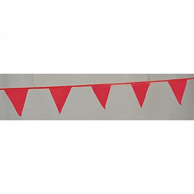 Pennants Polyethylene Red 60 ft.