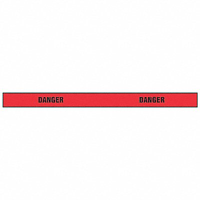 Barricade Tape Red/Black 180 ft x 2 In