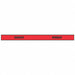 Barricade Tape Red/Black 180 ft x 2 In