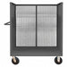 3 Sided Mesh Cart 1 Shelf 3600 lb.