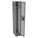 Wrdrb Lockr Vent 1 Wide 1 Tier Gray