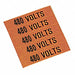 Conduit and Voltage Marker 480 Volts PK5