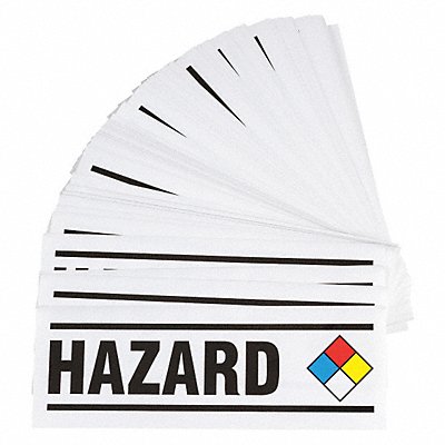 Vinyl Label 3.5in x 10in Vinyl PK25