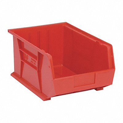 F0608 Hang and Stack Bin Red PP 8 in