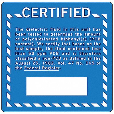 Label 6 inx6 in Polyester PK100