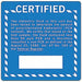 Label 6 inx6 in Polyester PK100