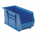 F0610 Hang and Stack Bin Blue PP 9 in