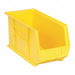 F0610 Hang and Stack Bin Yellow PP 9 in