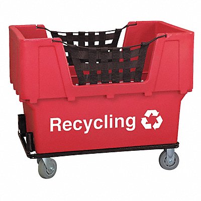 Cube Truck LLDPE Red 23.0 cu ft.