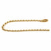 Beaded Chain 4 1/2 in L Brass PK25