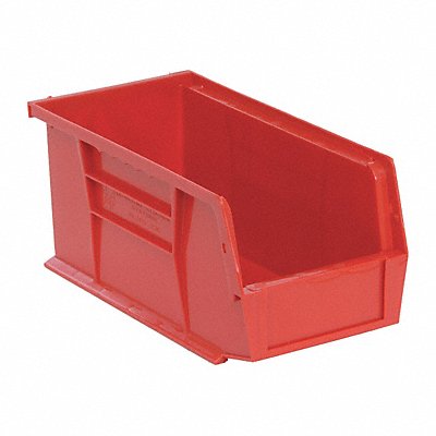 F0600 Hang and Stack Bin Red PP 5 in