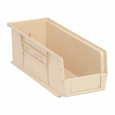 F0602 Hang and Stack Bin Ivory PP 5 in