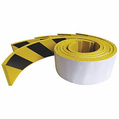 Adhesive Foam Strip BL/Yel 2 In PK5