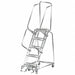 Lockstep Roll Ladder T304 Steel 50 in.H