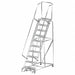 Lockstep Roll Ladder T304 Steel 100 in.H