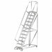 Lockstep Roll Ladder T304 Steel 120 in.H