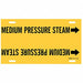 Pipe Marker Medium Pressure Steam