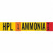 Pipe Marker Ammonia 4 in H 24 in W