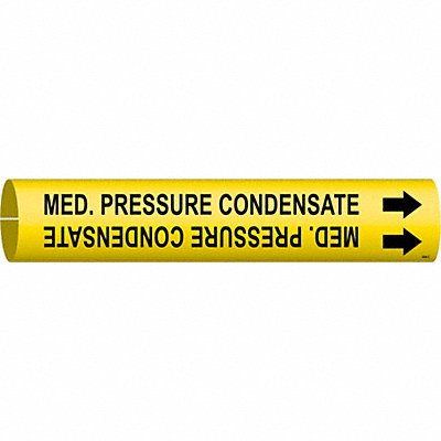 Pipe Mrkr Med. Pressure Condensate 2in H