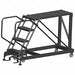 Roll Work Platform Steel Single 40 In.H