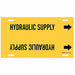 Pipe Mrkr Hydraulic Supply 10in H 32in W