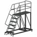 Roll Work Platform Steel Single 60 In.H