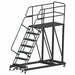 Roll Work Platform Steel Single 70 In.H