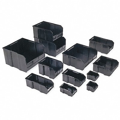 Divider 4 1/8 in Black 6 PK6