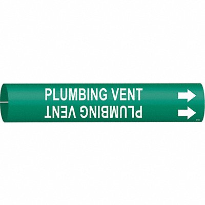 Pipe Marker Plumbing Vent 2 4/5 in W